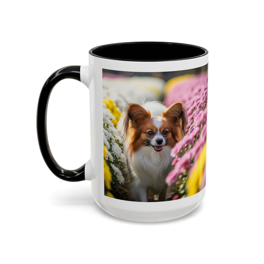 Mug à café Papillon Accent - Le cadeau idéal pour les amoureux des chiens