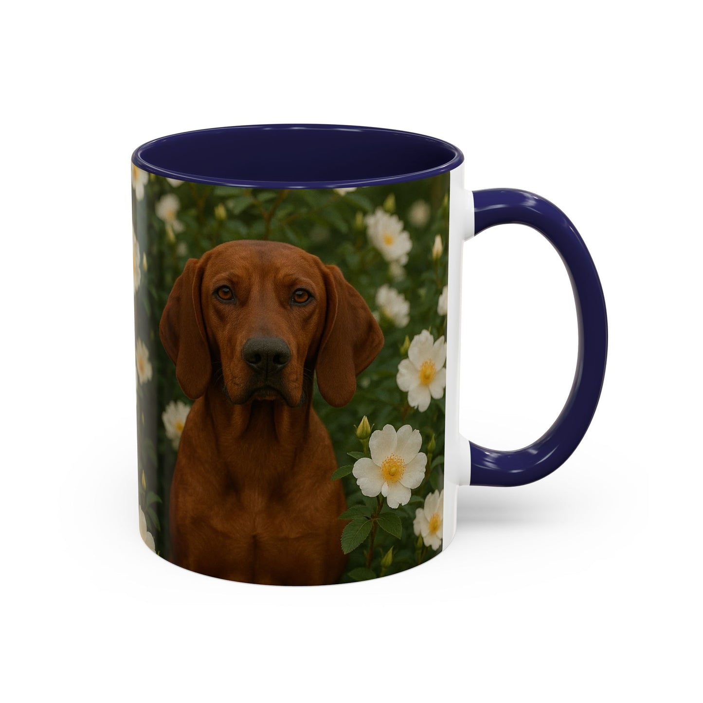 Taza de café con diseño de Redbone Coonhound: el regalo perfecto para los amantes de los perros.