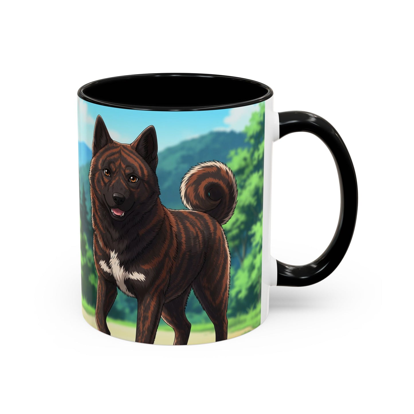 Mug à café Kai Ken Accent - Le cadeau idéal pour les amoureux des chiens