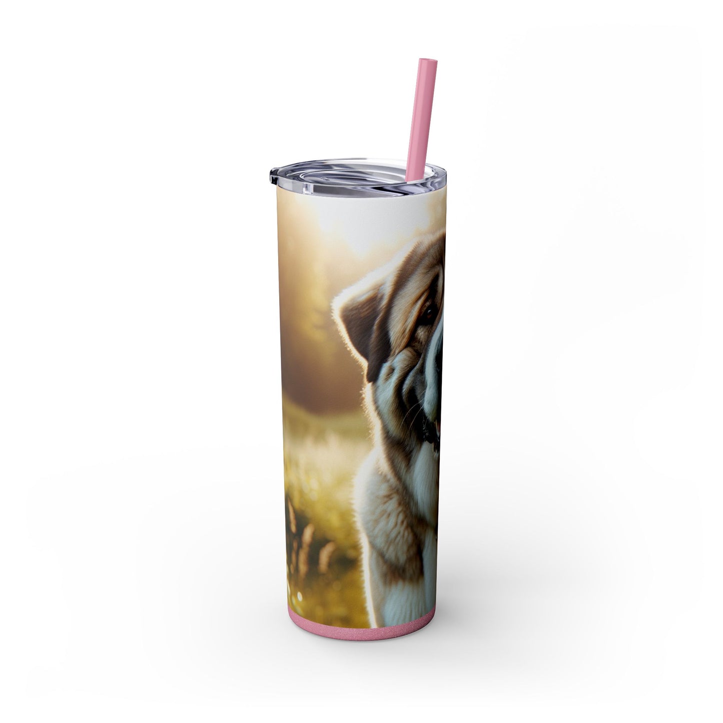 Gobelet isotherme à paille en forme de berger d'Asie centrale, 590 ml
