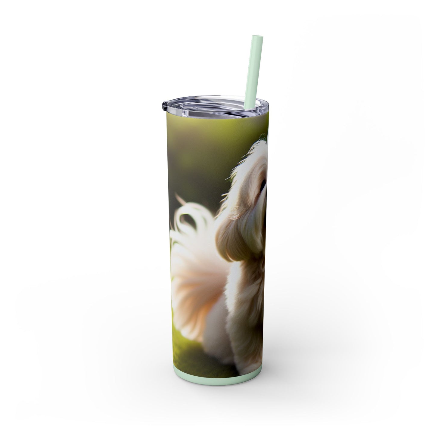 Havanese Tumbler with Straw, 20oz