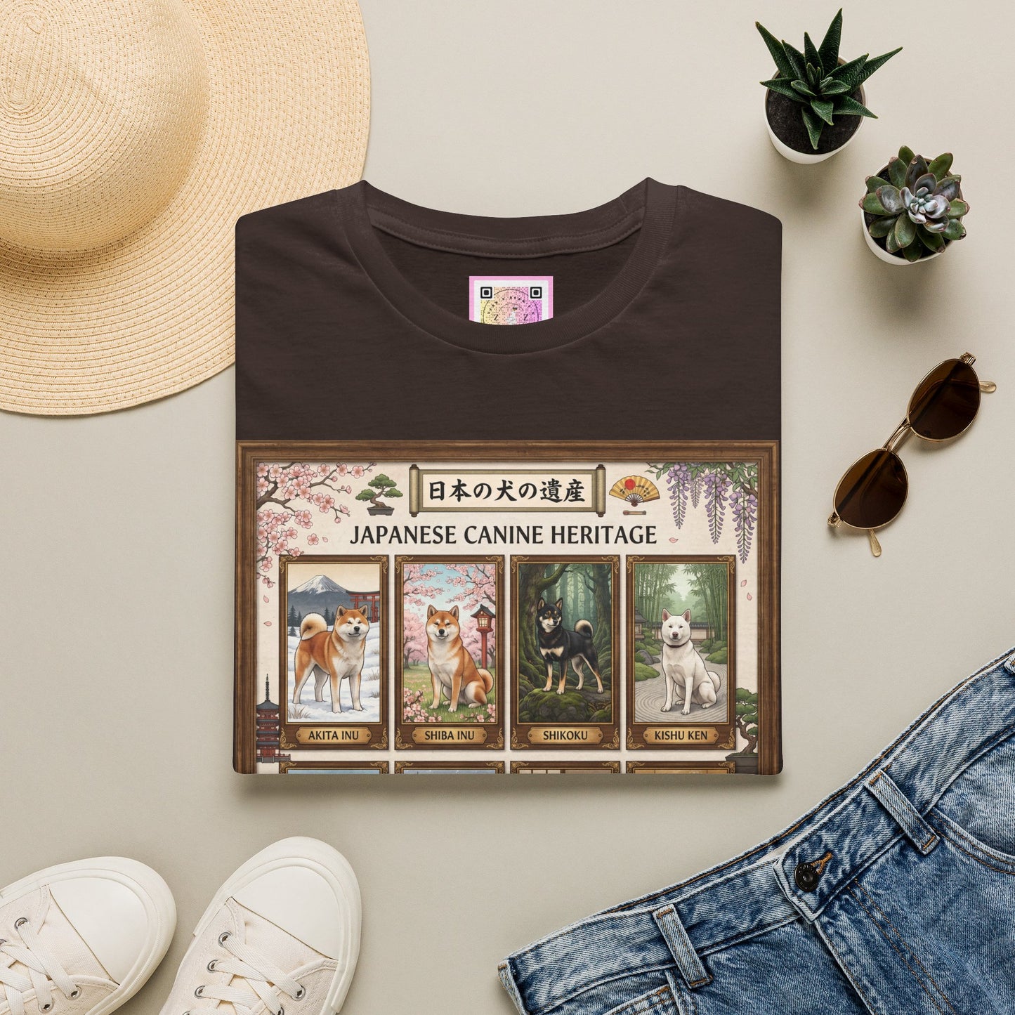 Japanese Canine Heritage Tee Shirt
