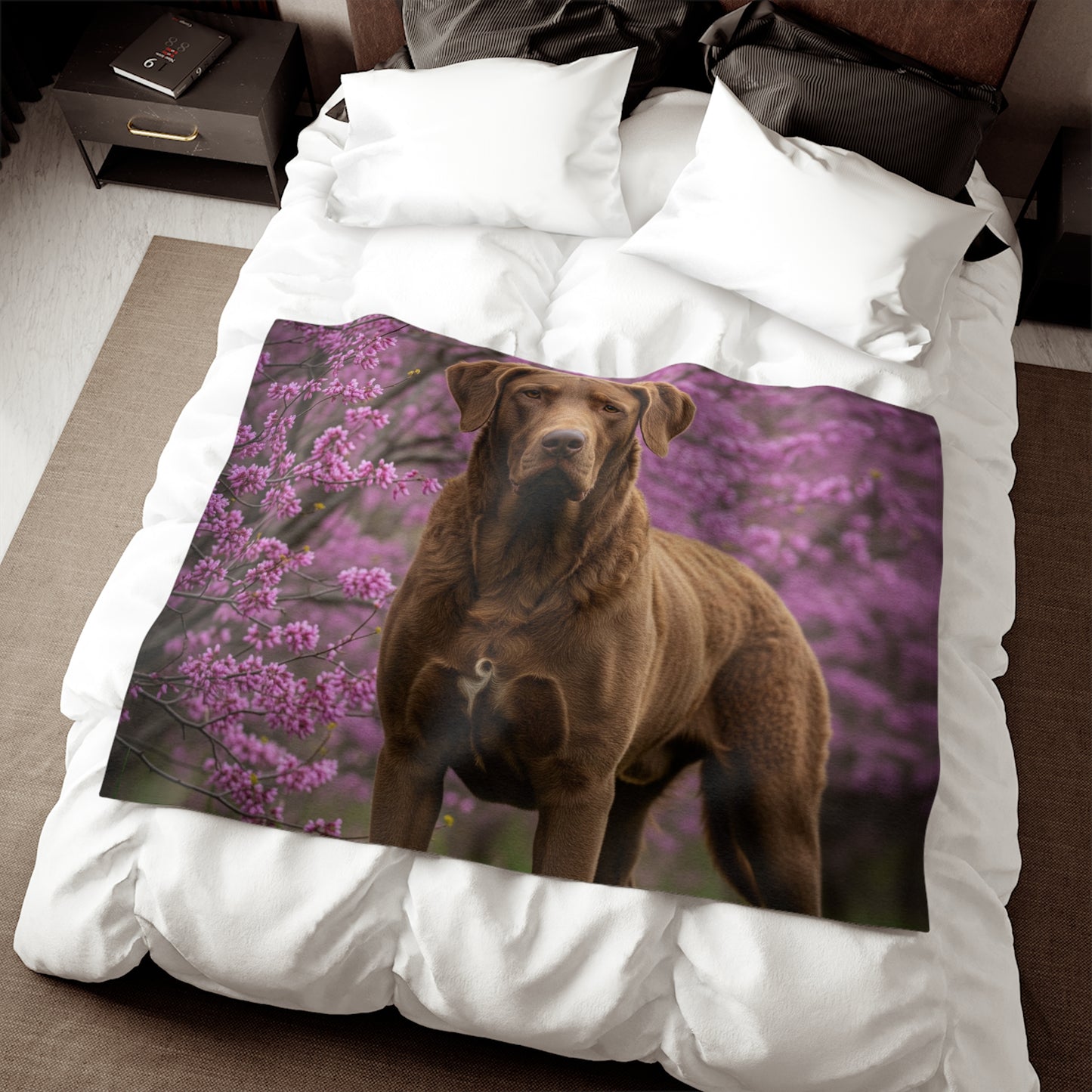 Chesapeake Bay Retriever Sweatshirt Blanket