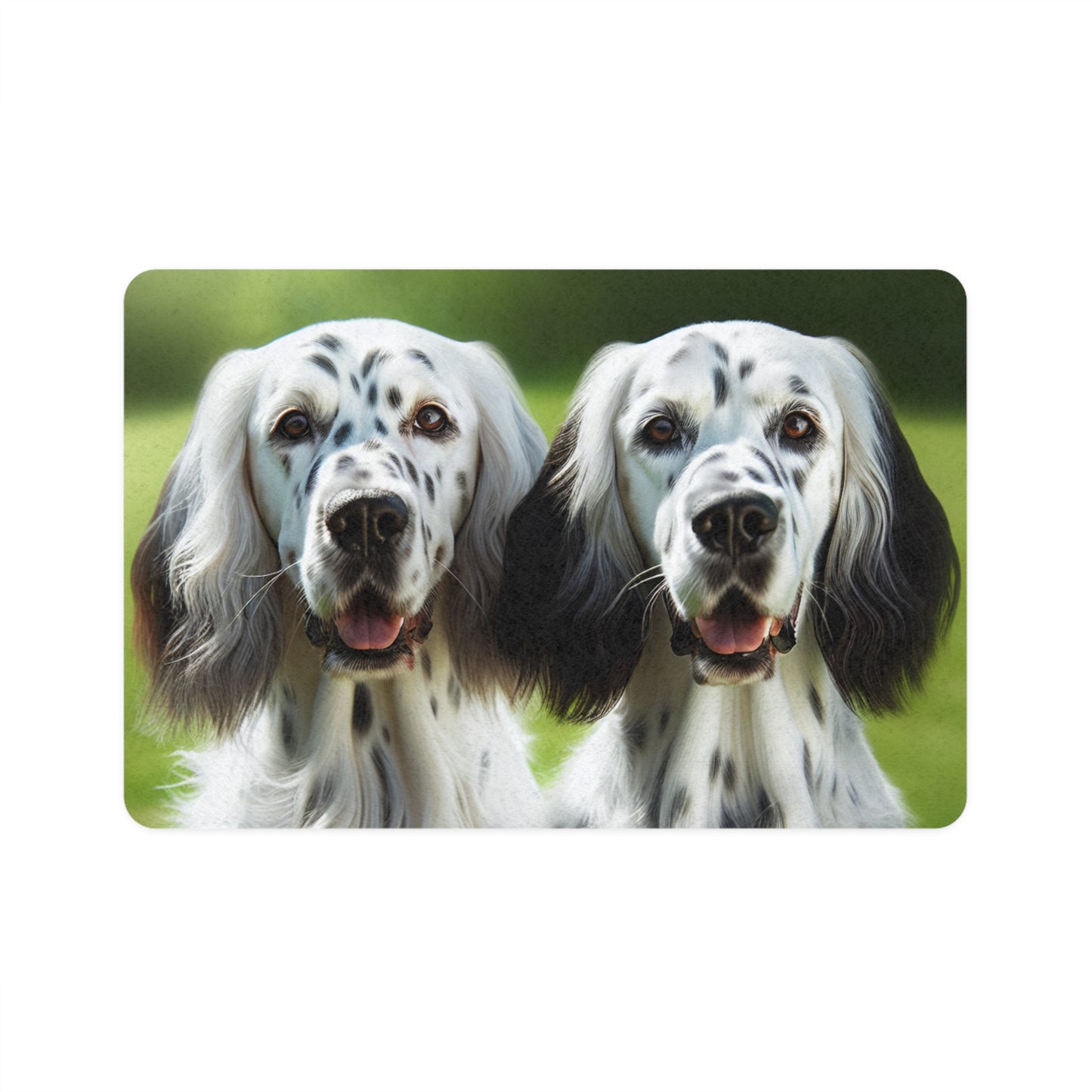 Pet Food Mat (12x18) - English Setter