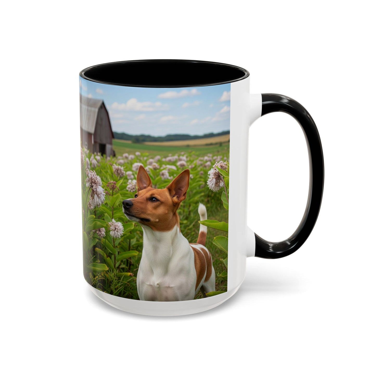Taza de café con detalles de Rat Terrier: el regalo perfecto para los amantes de los perros