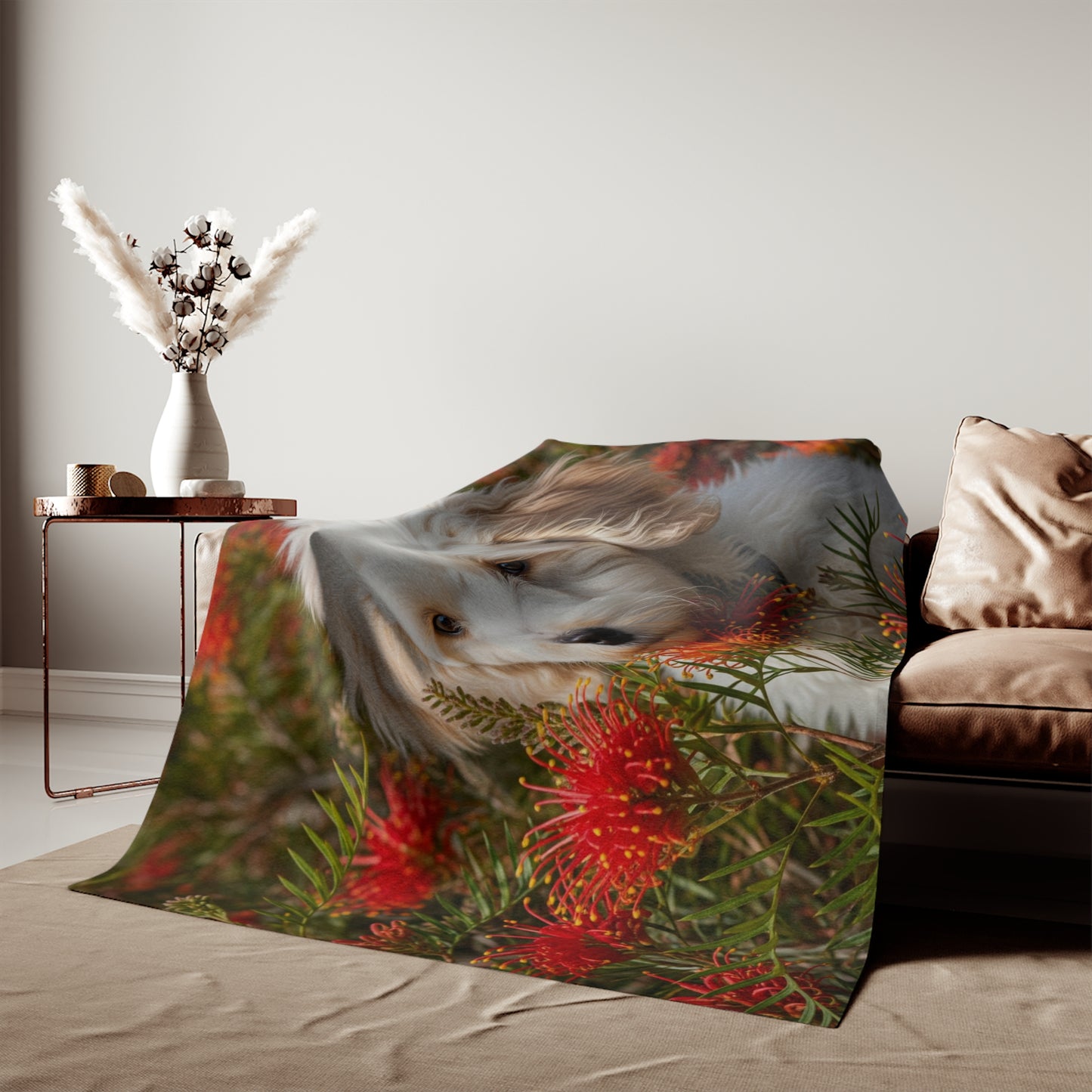 Labradoodle Sweatshirt Blanket
