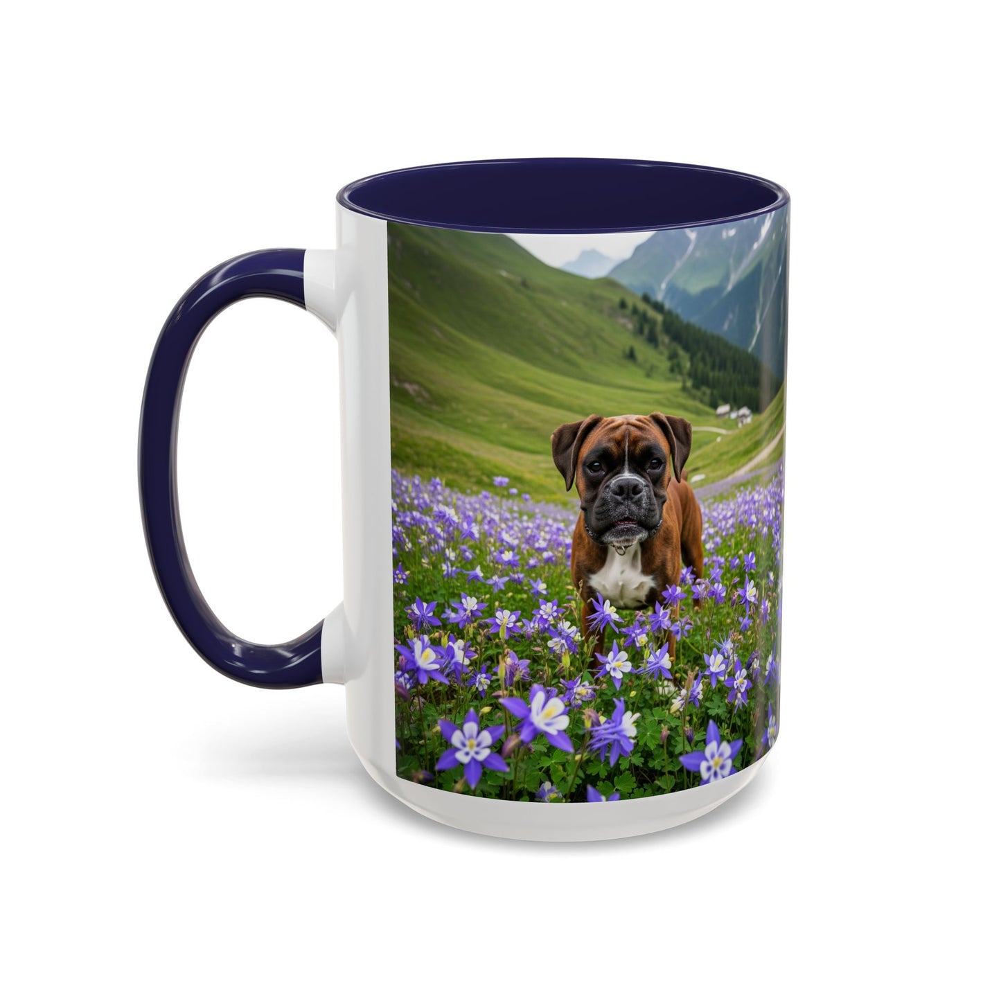 Boxer Accent Coffee Mug - Perfect Gift for Dog Lovers