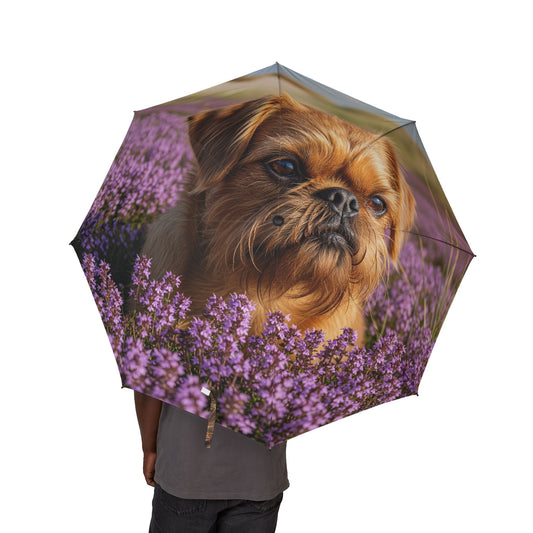 Griffon Bruxellois Semi-Automatic Foldable Umbrella