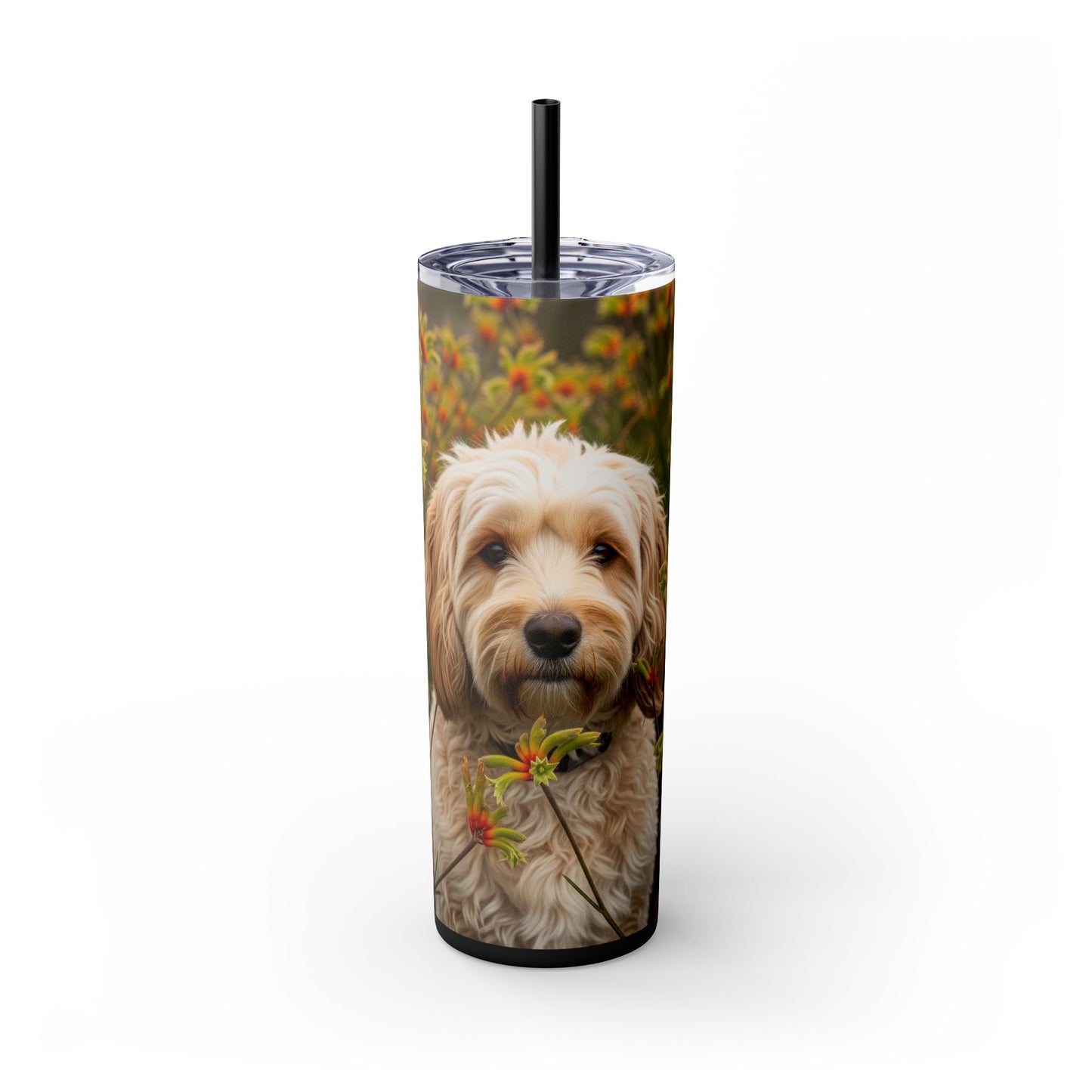 Vaso Cavoodle con pajita, 20 oz