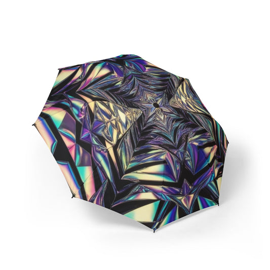 Optical Illusion Semi-Automatic Foldable Umbrella