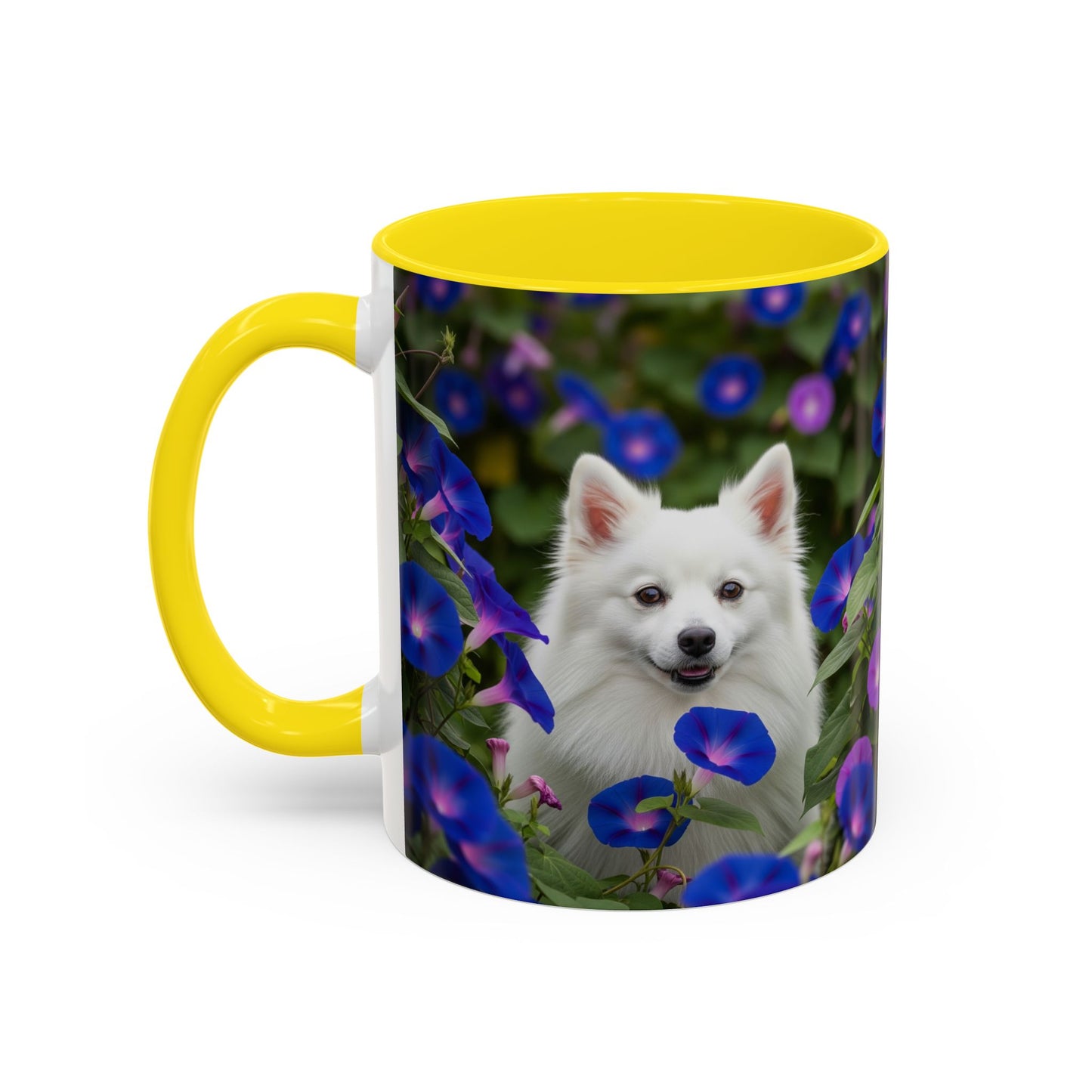 Taza de café con detalles de Spitz japonés: el regalo perfecto para los amantes de los perros