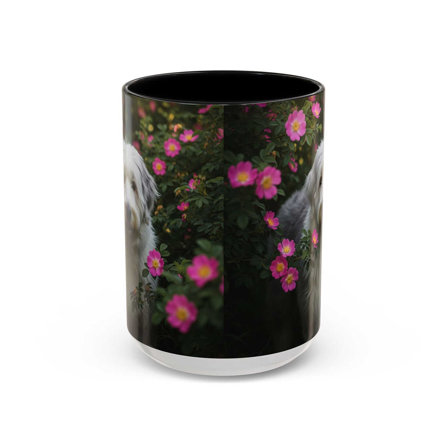 Mug à café à motif de bobtail - Cadeau idéal pour les amoureux des chiens