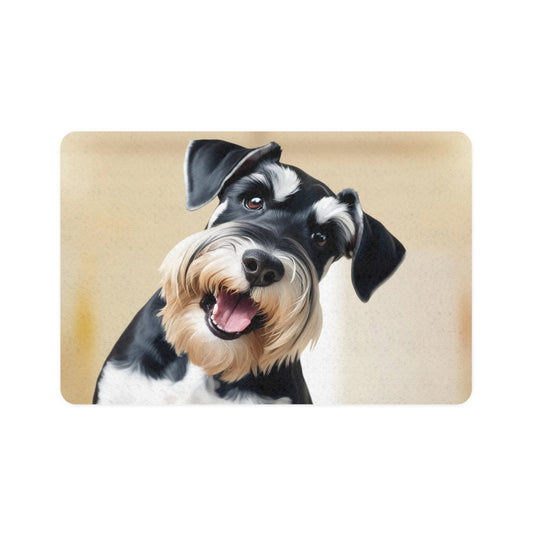 Pet Food Mat (12x18) - Giant Schnauzer