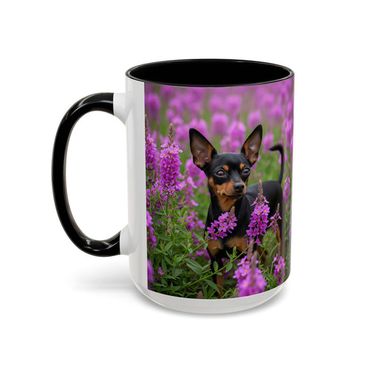 English Toy Terrier Accent Coffee Mug - Perfect Gift for Dog Lovers