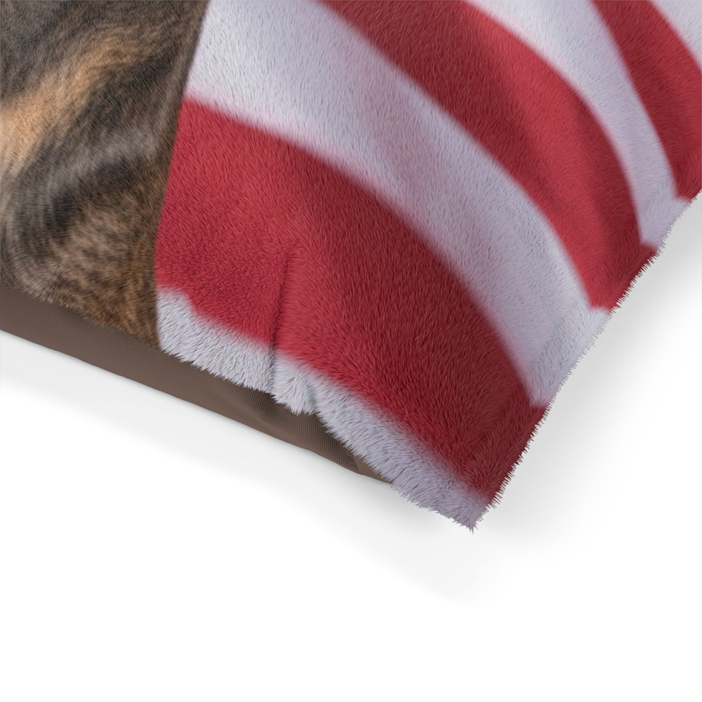 American Leopard Hound Patriotic Pet Bed