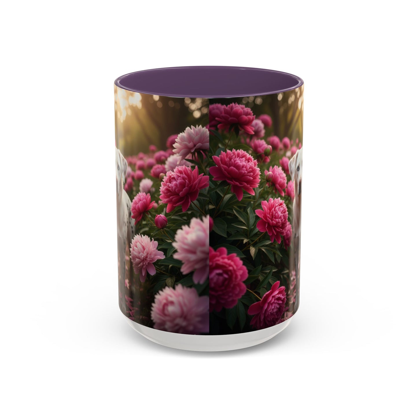 Catahoula Leopard Dog Accent Mug – Ceramic Coffee Cup