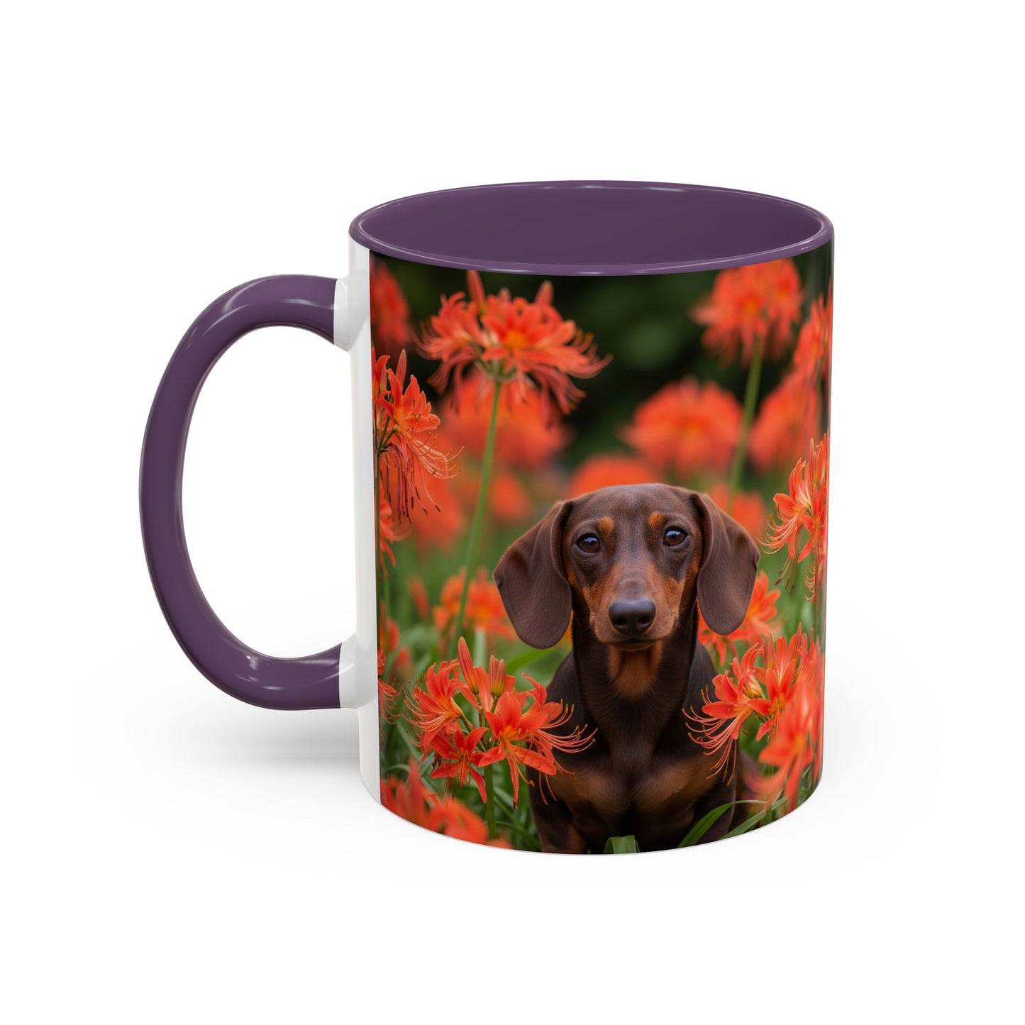 Dachshund Accent Coffee Mug - Perfect Gift for Dog Lovers