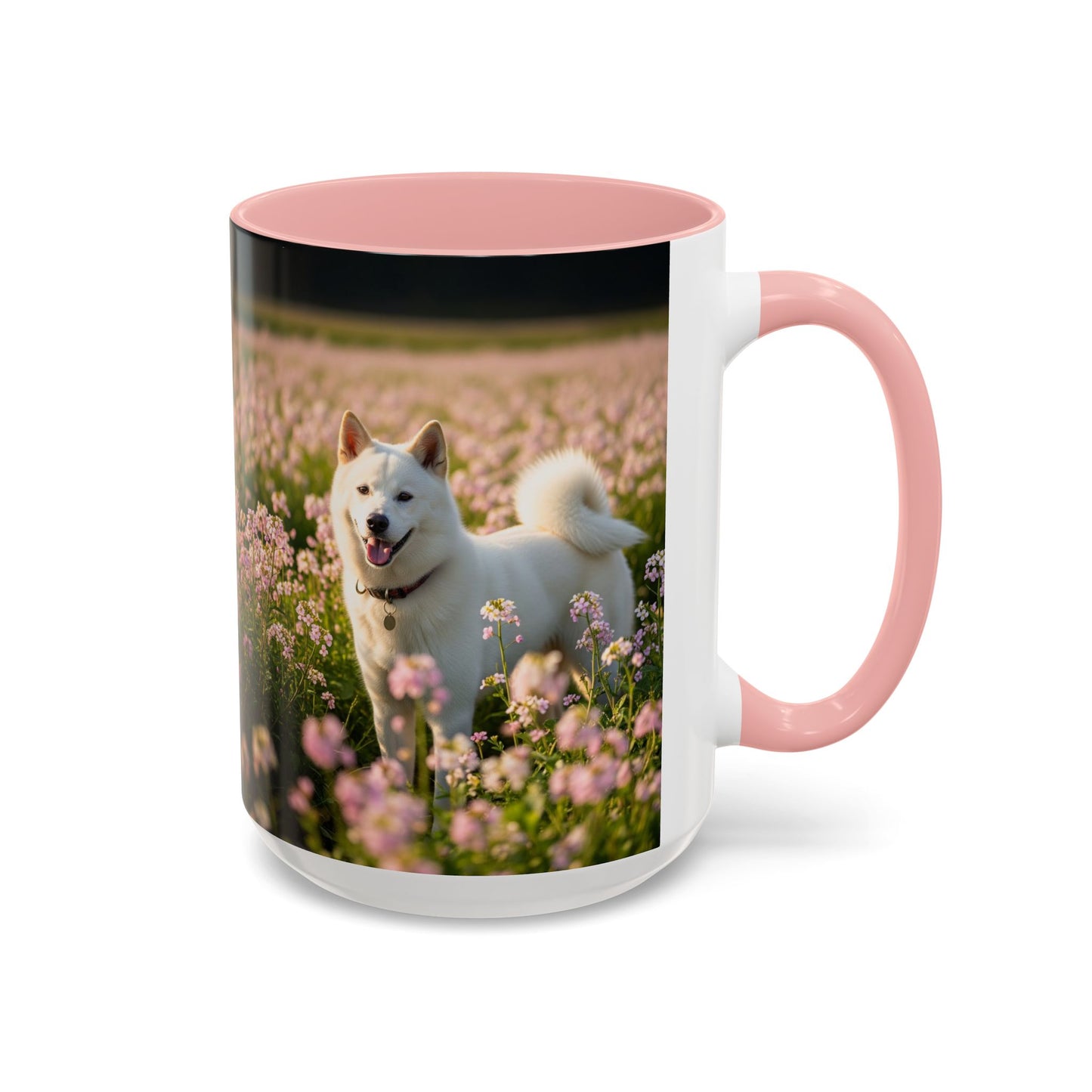 Mug Kishu Ken Accent Coffee - Cadeau idéal pour les amoureux des chiens