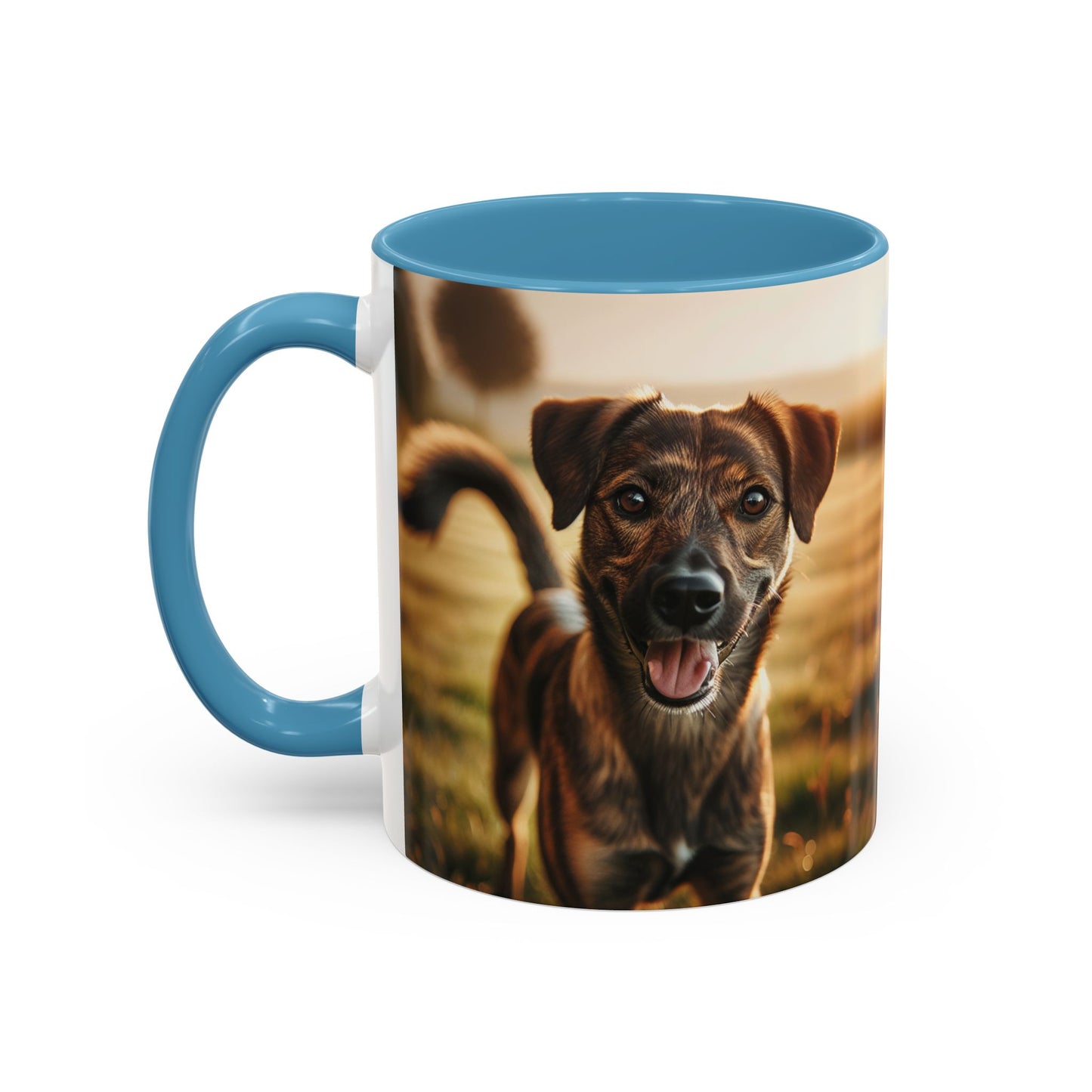 Mug à café Mountain Cur Accent - Cadeau idéal pour les amoureux des chiens