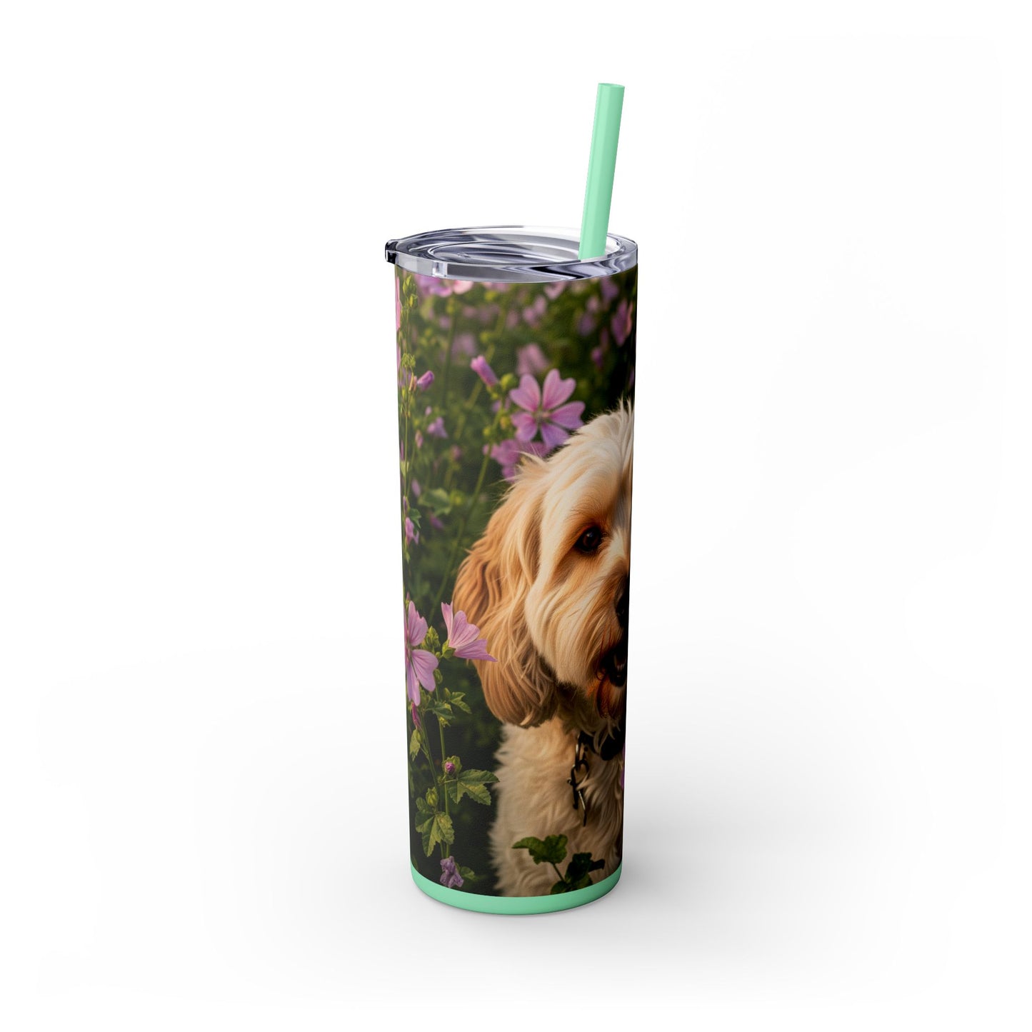 Gobelet Cockapoo avec paille, 590 ml
