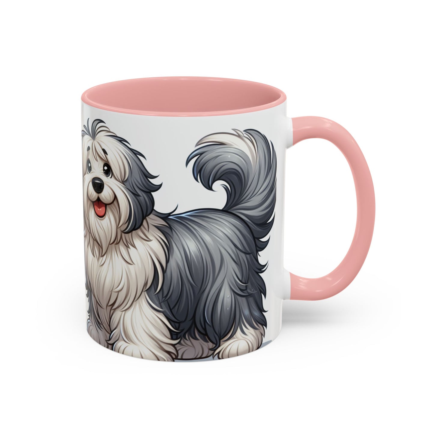 Mug à café à motif de bobtail - Cadeau idéal pour les amoureux des chiens