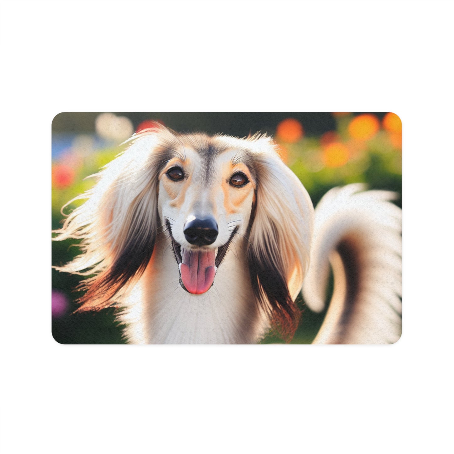 Pet Food Mat (12x18) - Saluki