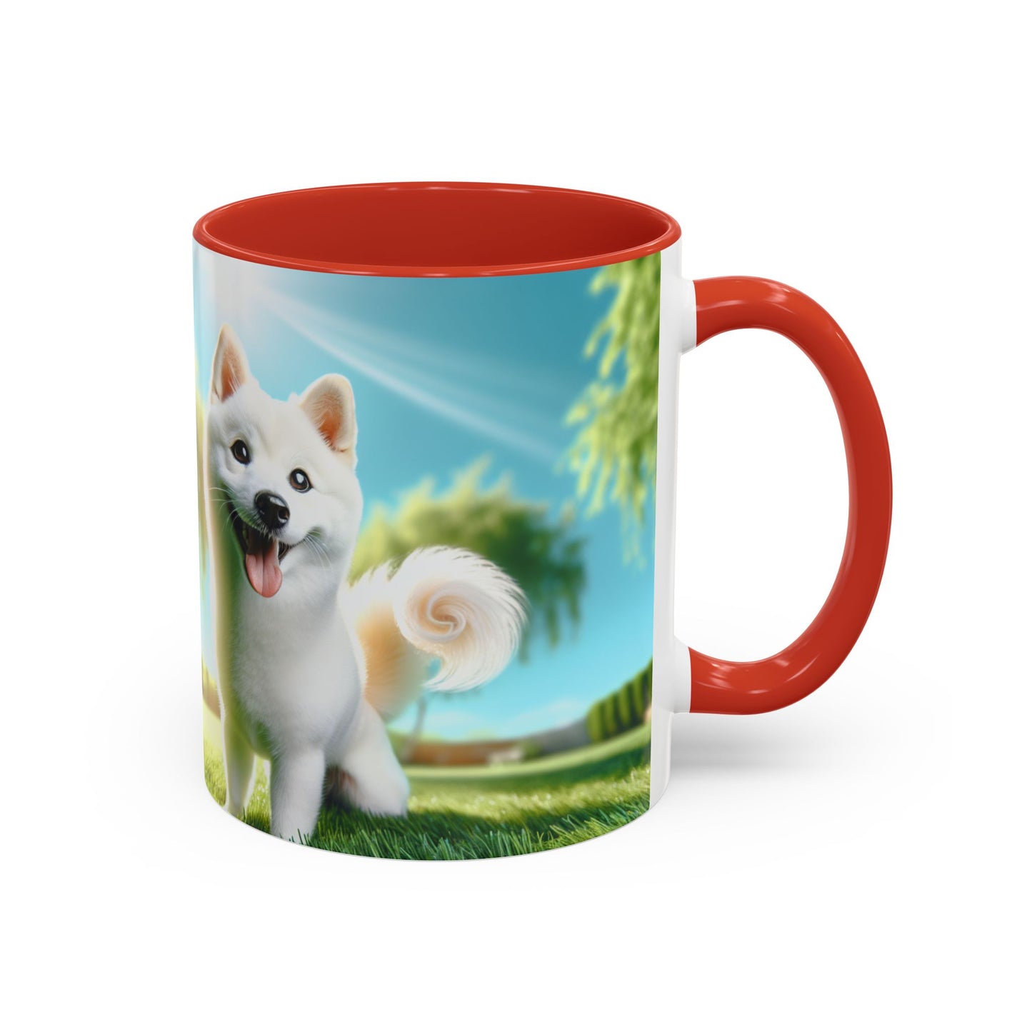 Mug Kishu Ken Accent Coffee - Cadeau idéal pour les amoureux des chiens