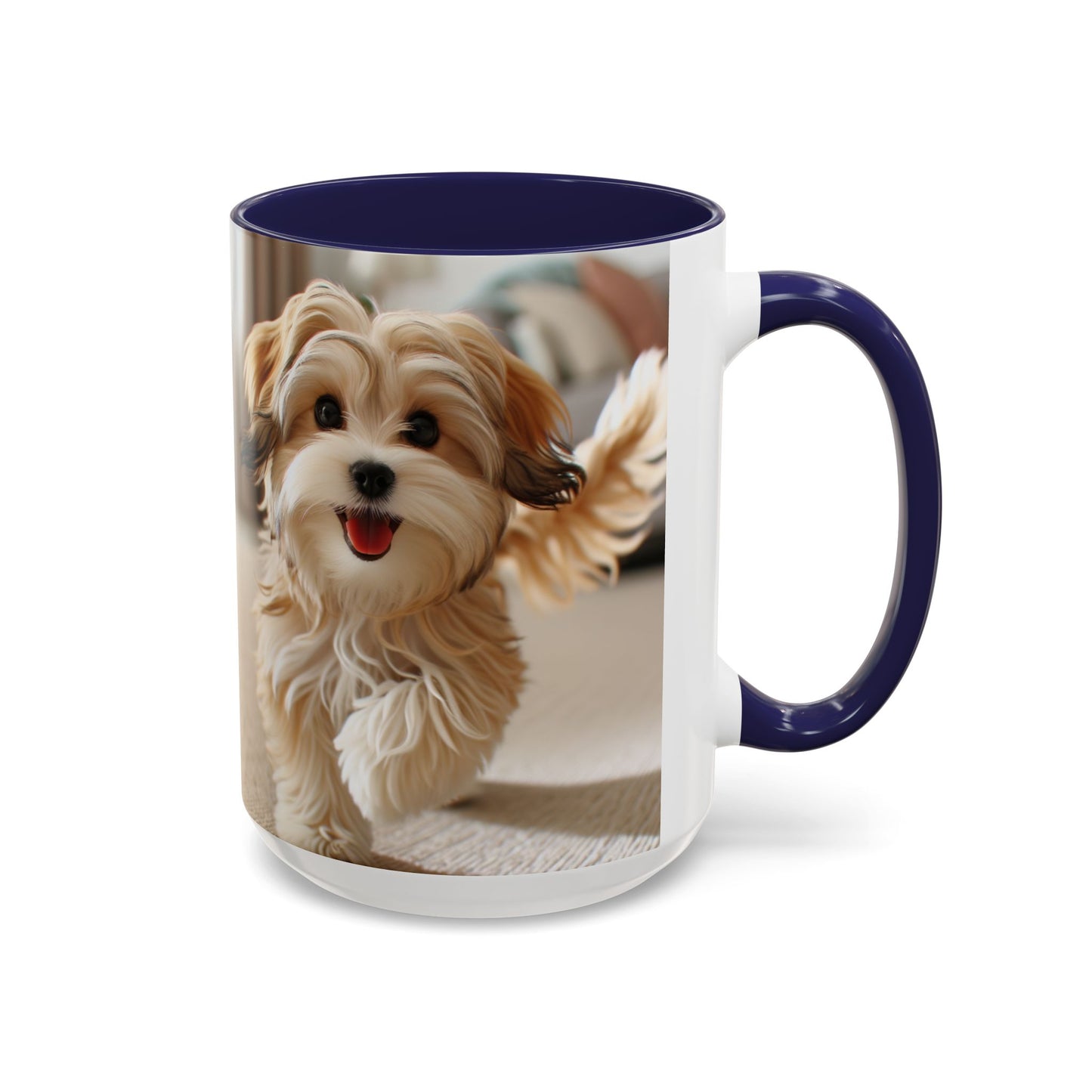 Mug à café Morkie Accent - Cadeau idéal pour les amoureux des chiens