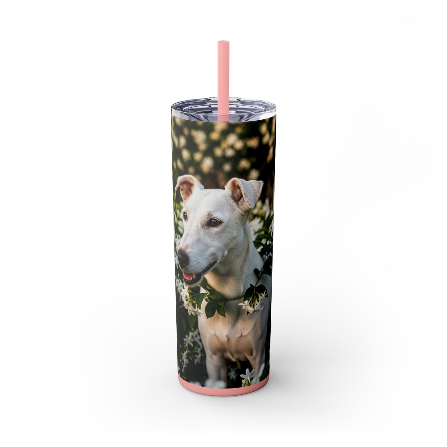Gull Terrier Tumbler with Straw, 20oz