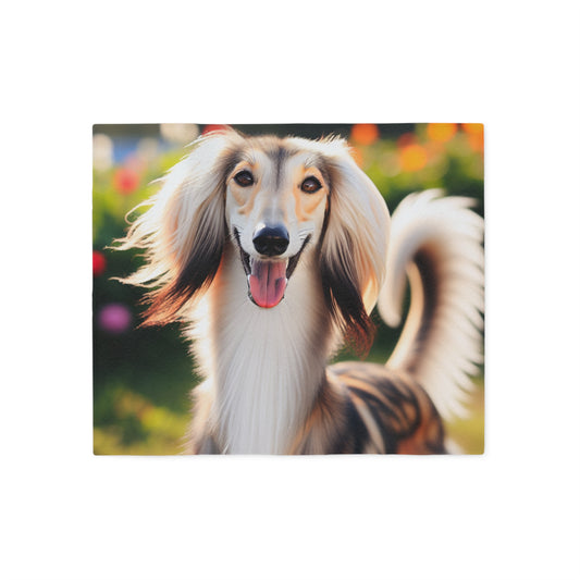 Saluki Sweatshirt Blanket