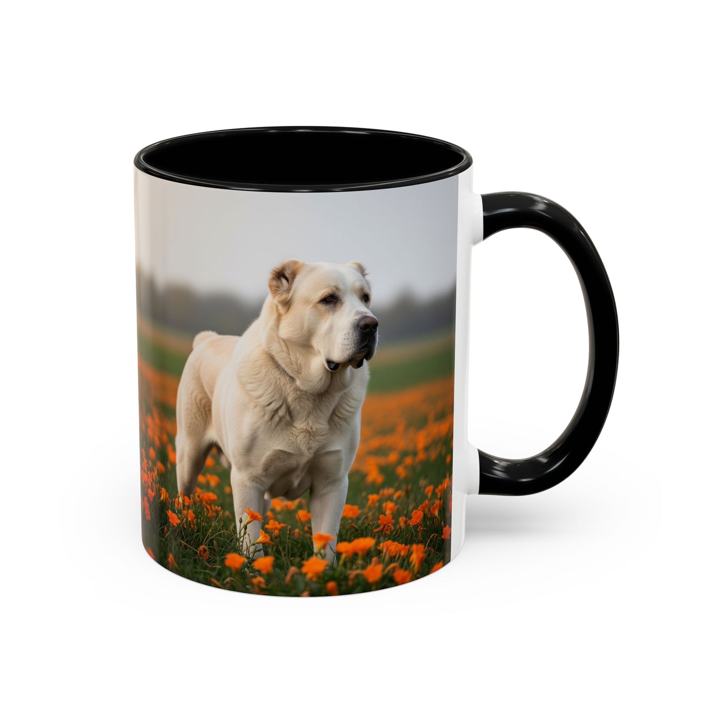 Central Asian Shepherd Dog Accent Coffee Mug - Perfect Gift for Dog Lovers