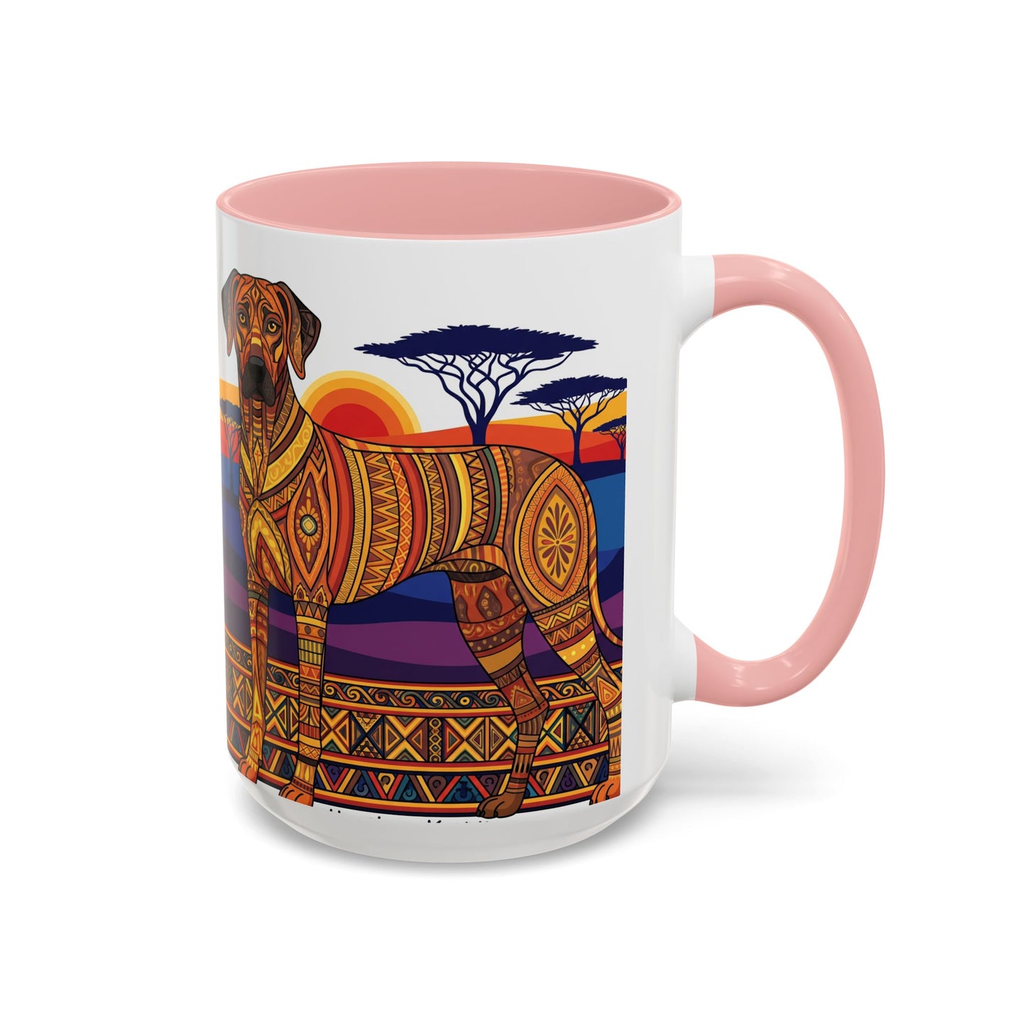 Taza de café con diseño de Rhodesian Ridgeback: el regalo perfecto para los amantes de los perros.