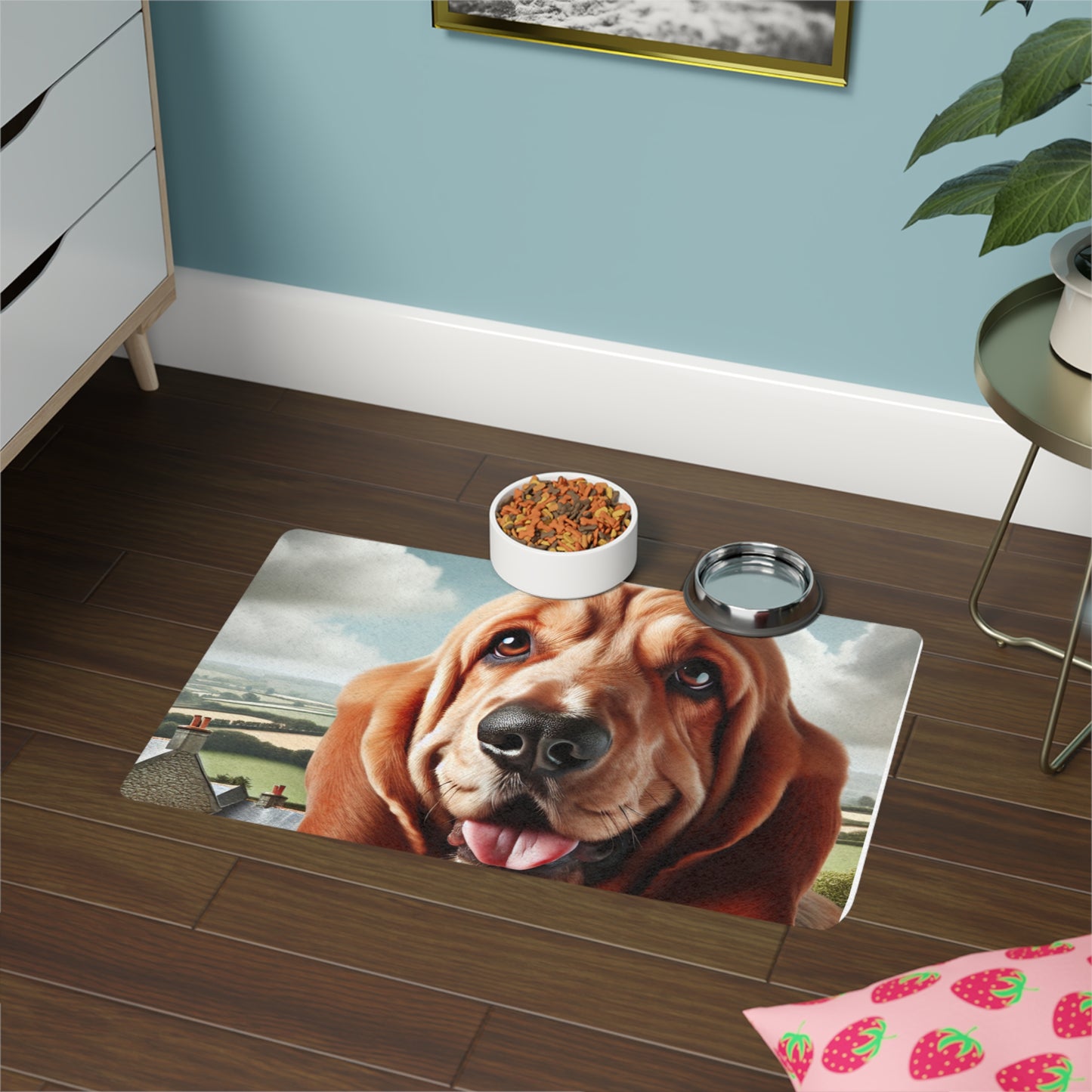 Pet Food Mat (12x18) - Basset Fauve de Bretagne