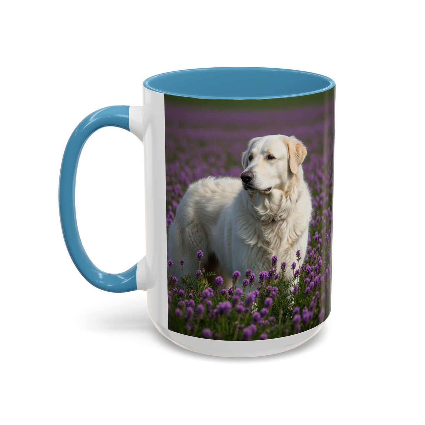 Taza de café con acento Kuvasz: regalo perfecto para los amantes de los perros