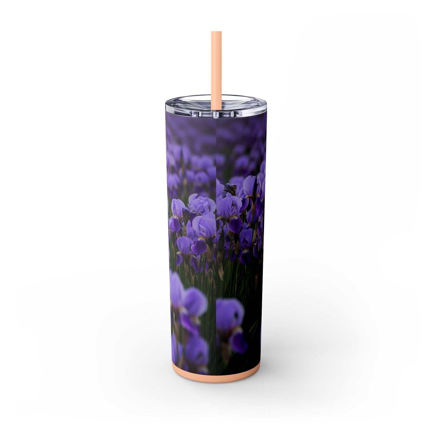 Skinny Tumbler with Straw – 20 oz Stainless Steel Cup