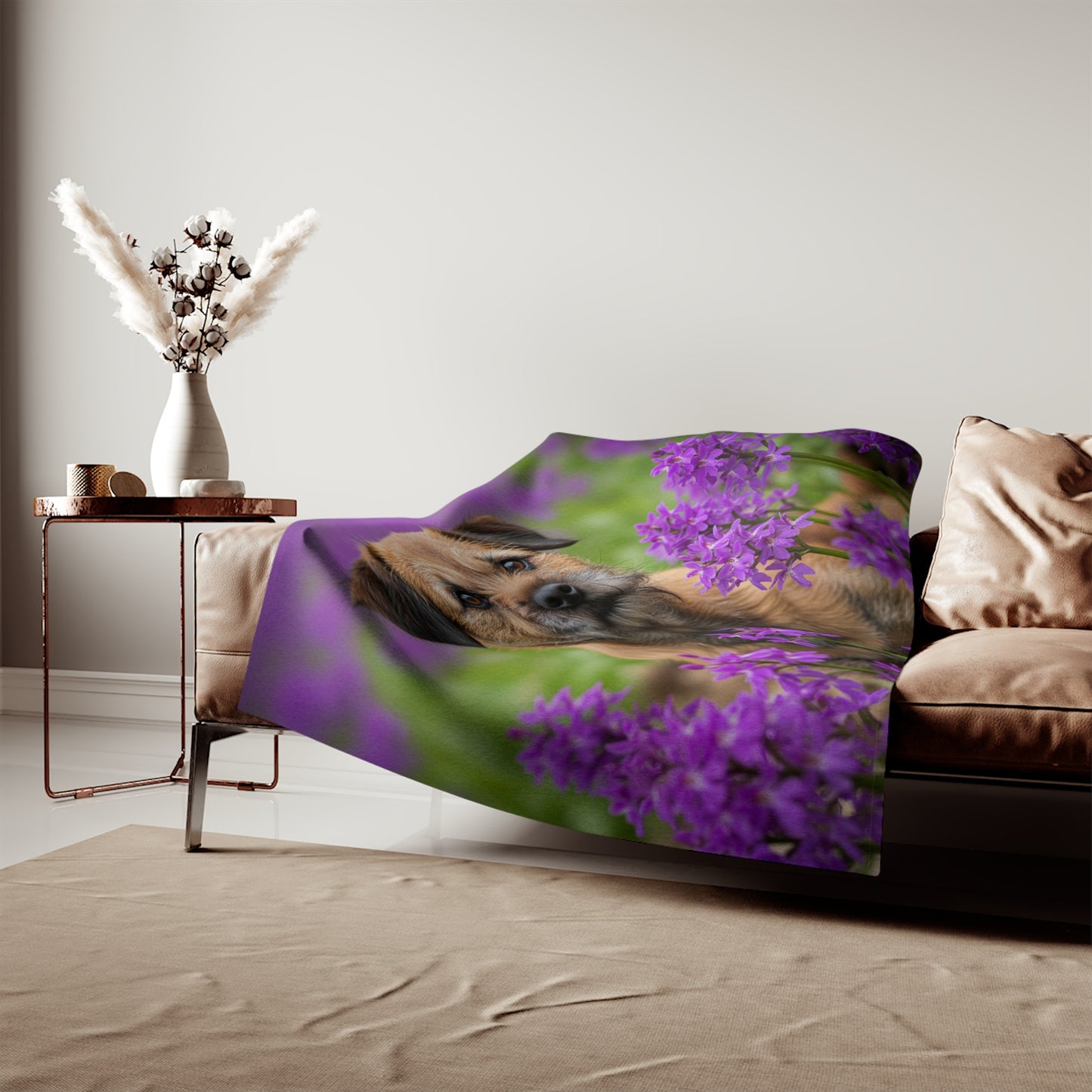 Border Terrier Sweatshirt Blanket