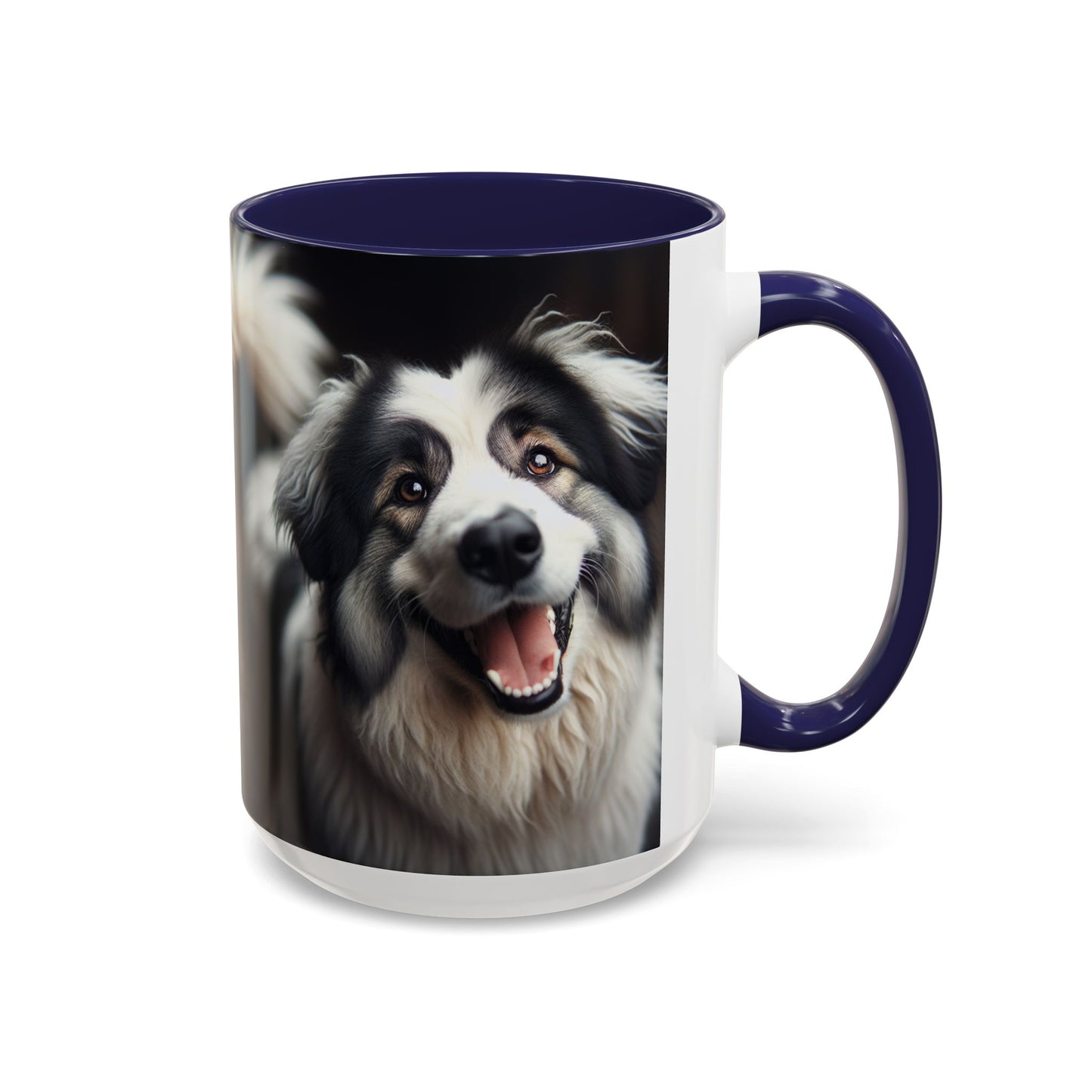 Mug à café avec motif de berger roumain Mioritic - Cadeau idéal pour les amoureux des chiens