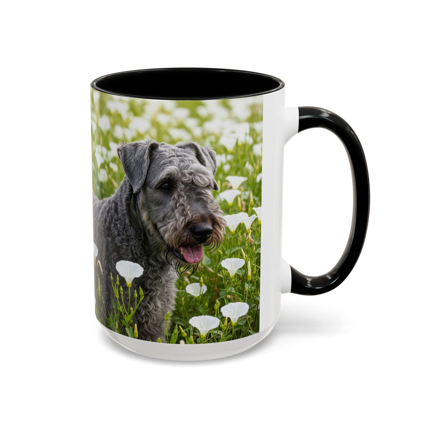 Taza de café con diseño de Kerry Blue Terrier: el regalo perfecto para los amantes de los perros.