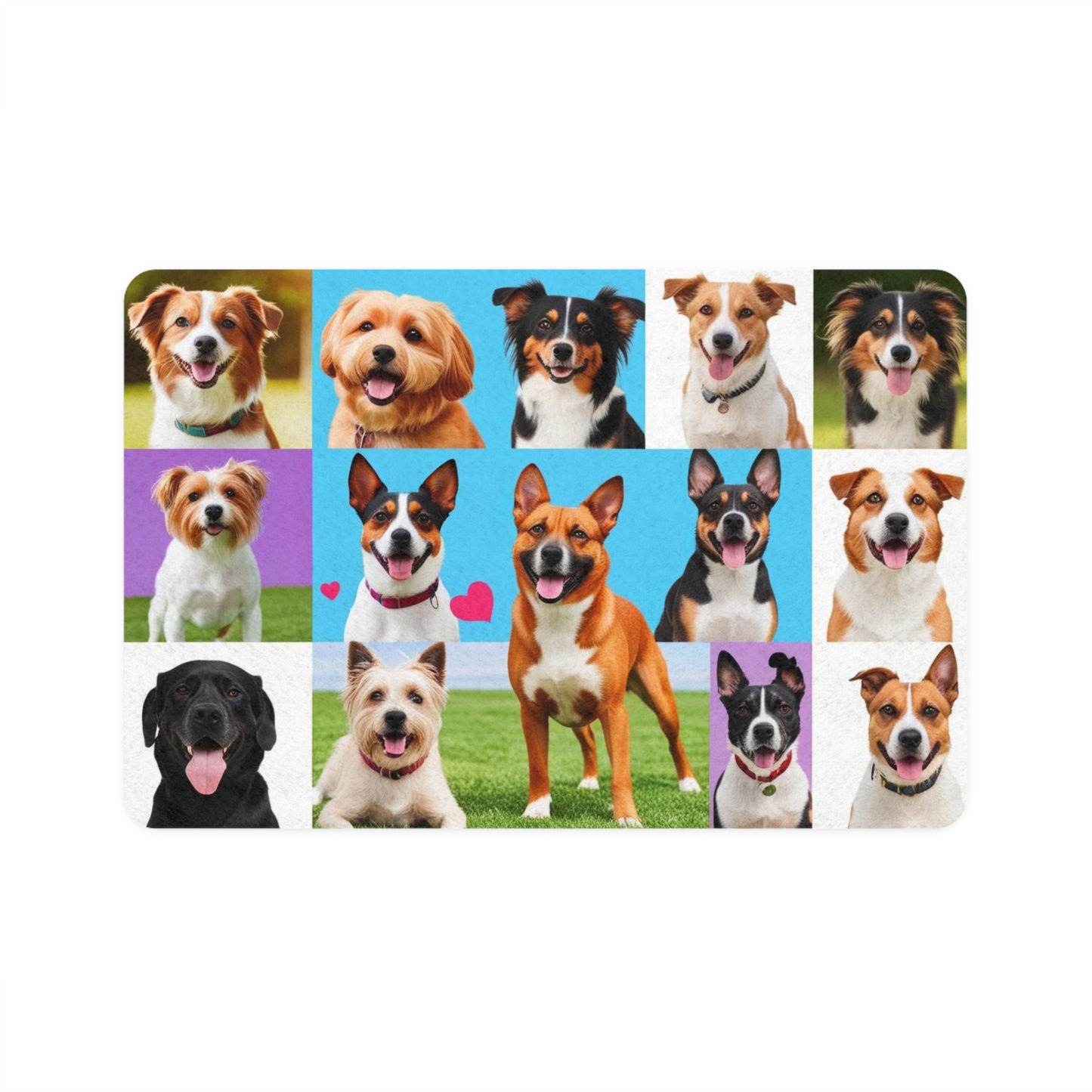 Pet Food Mat (12x18) - Class of Dogs