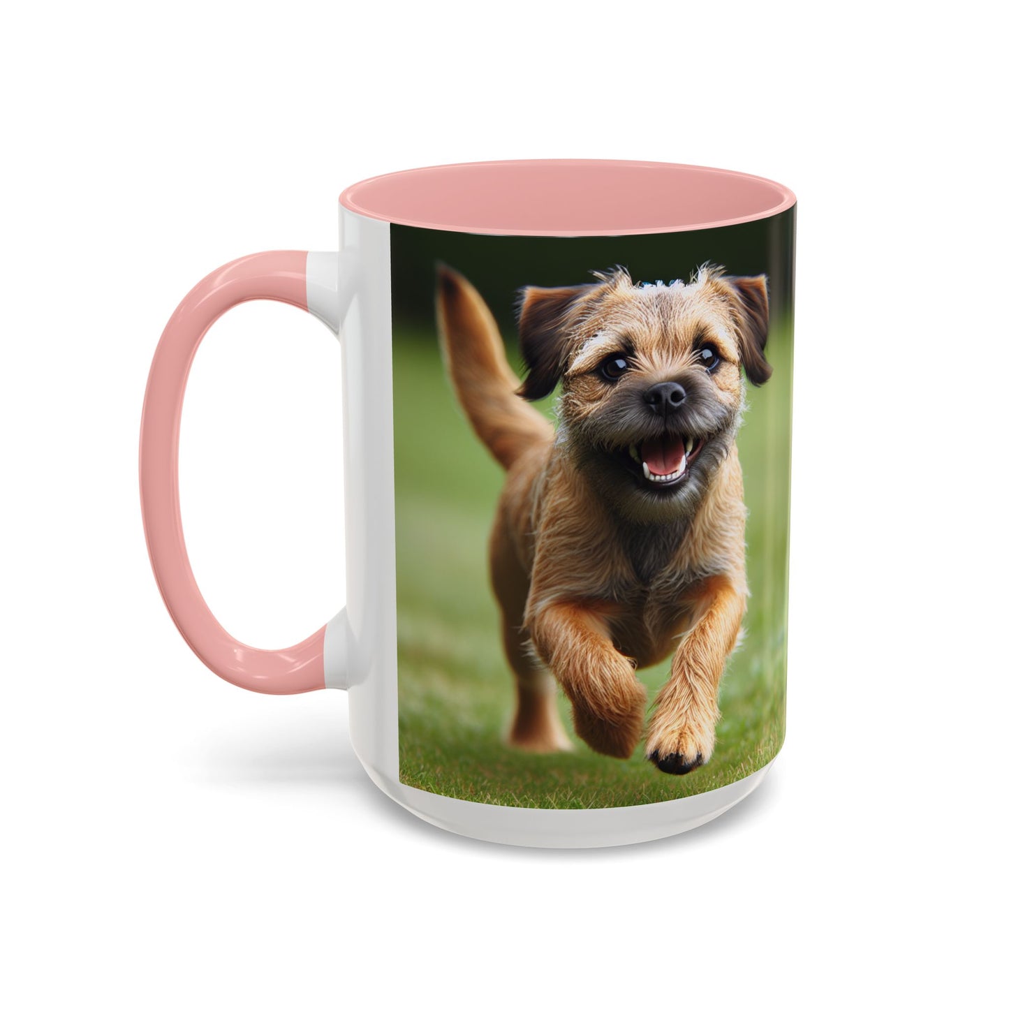 Border Terrier Accent Coffee Mug - Perfect Gift for Dog Lovers