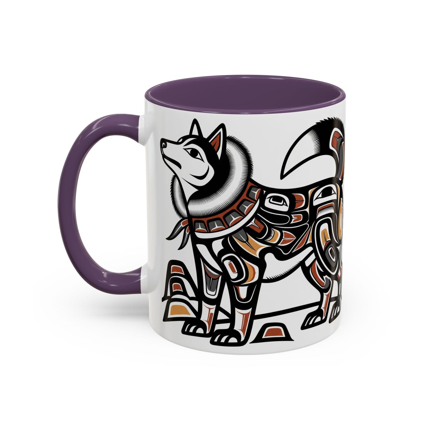 Siberian Husky Accent Coffee Mug - Perfect Gift for Dog Lovers