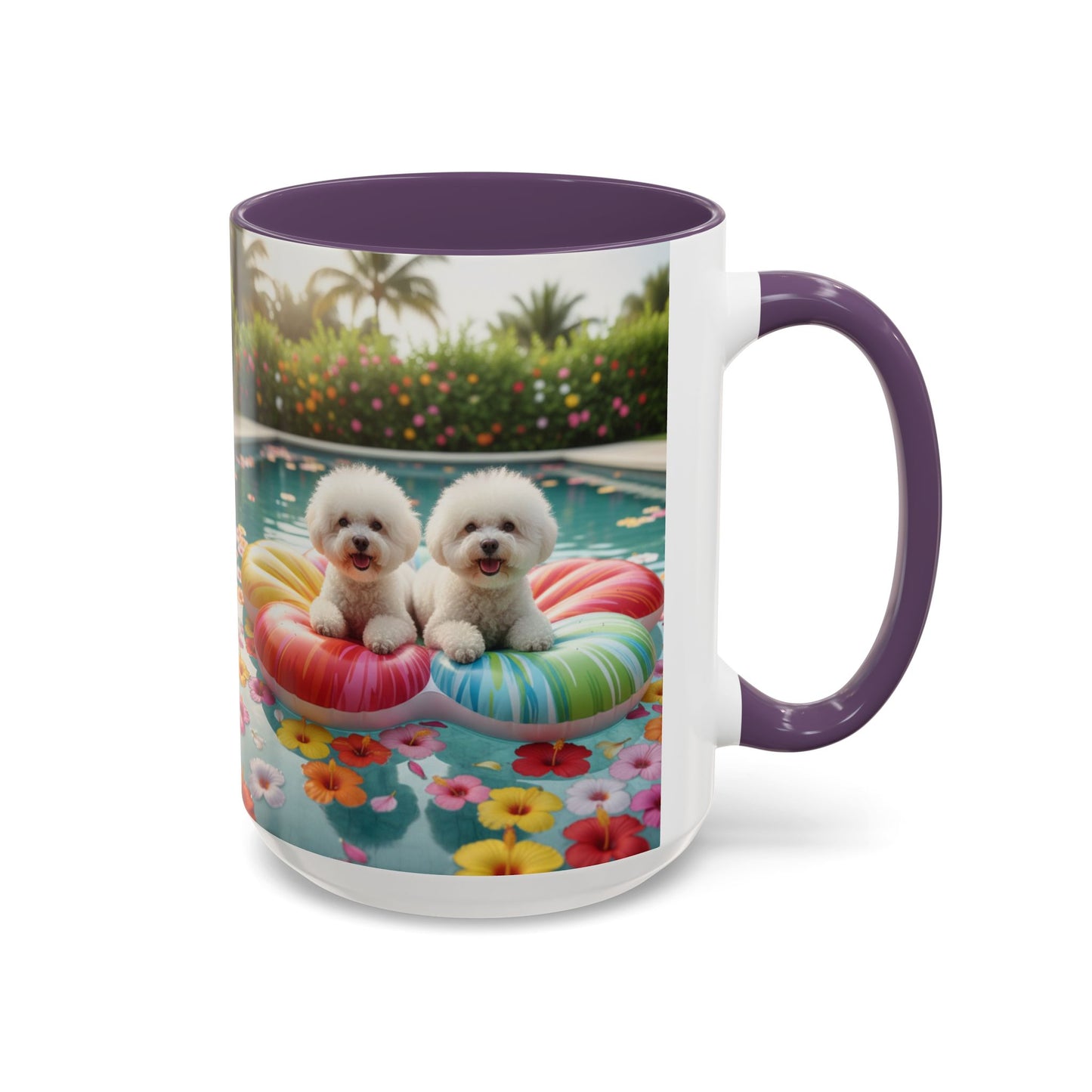 Taza con detalles de Bichón Frisé: el regalo perfecto para los amantes de los perros