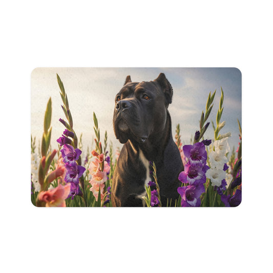 Pet Food Mat (12x18) - Cane Corso