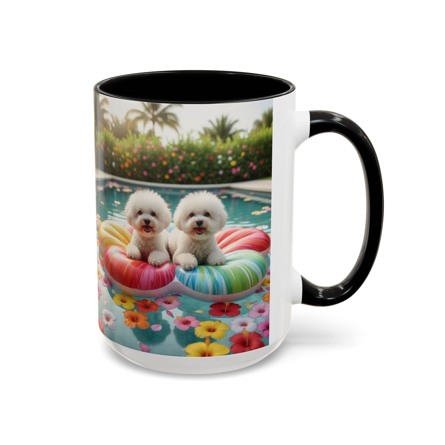 Taza con detalles de Bichón Frisé: el regalo perfecto para los amantes de los perros