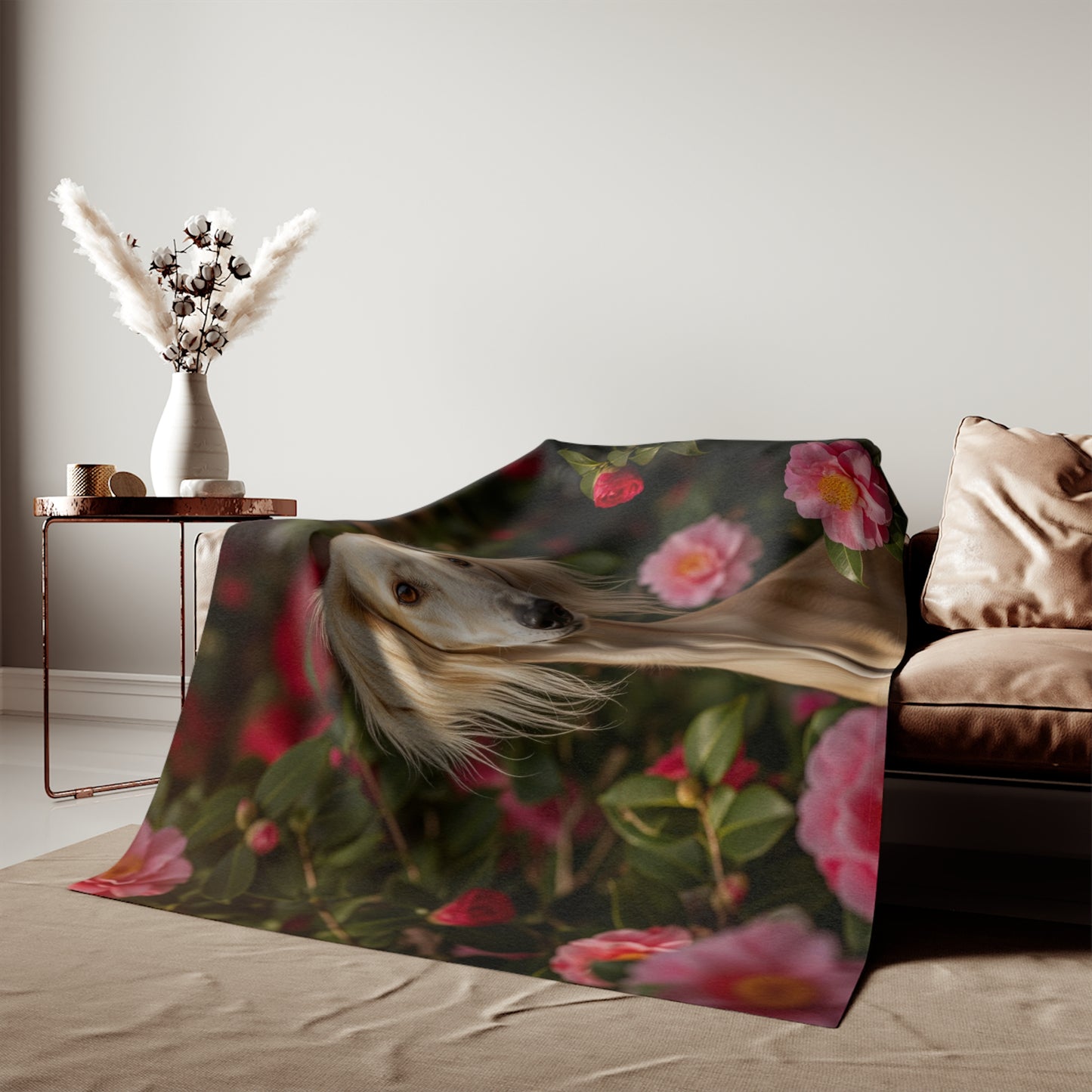 Chinese Saluki Sweatshirt Blanket