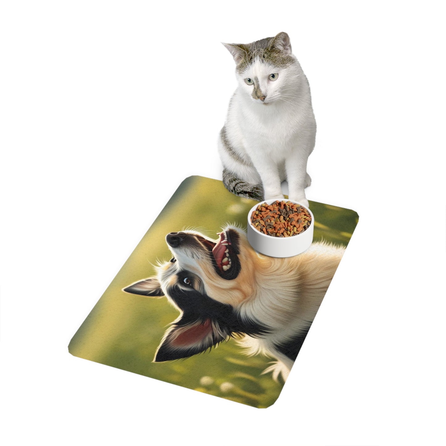 Pet Food Mat (12x18) - Swedish Vallhund