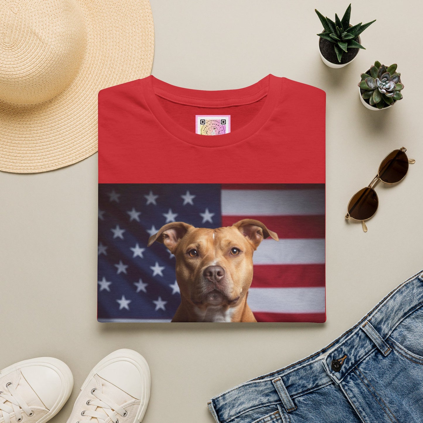 American Flag Championship T‑Shirt