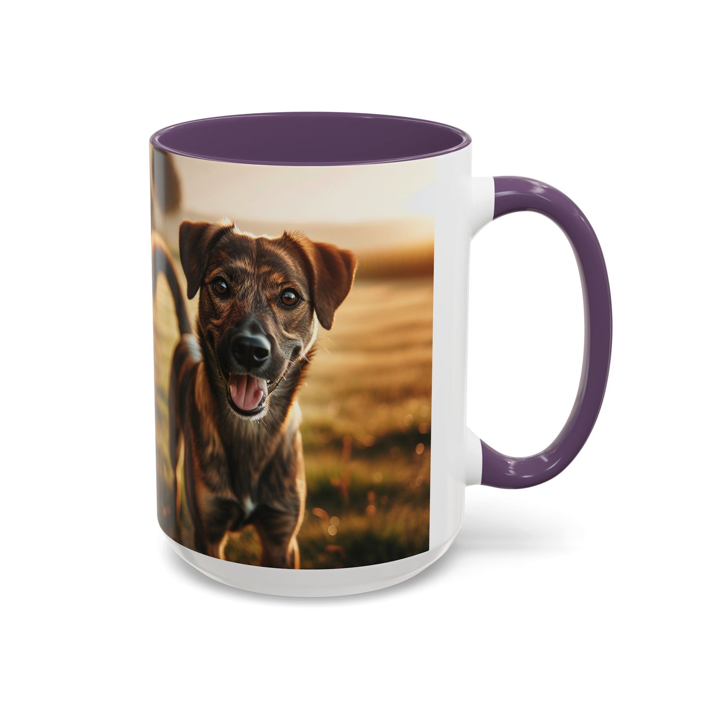 Mug à café Mountain Cur Accent - Cadeau idéal pour les amoureux des chiens