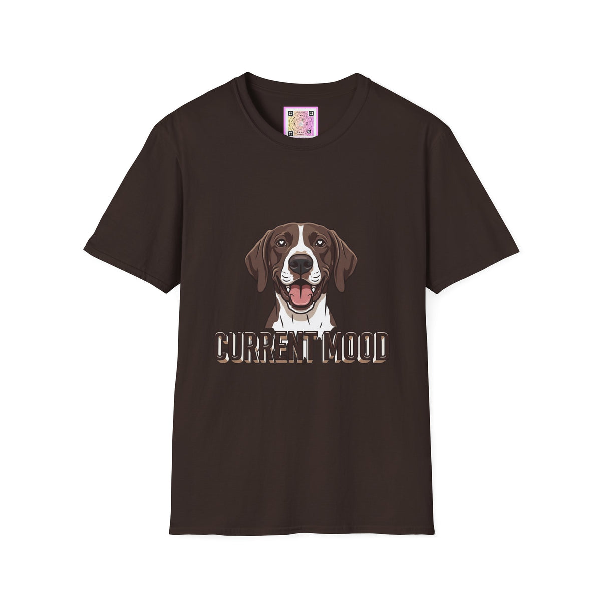 German Shorthaired Pointer Current Mood Tee Shirt