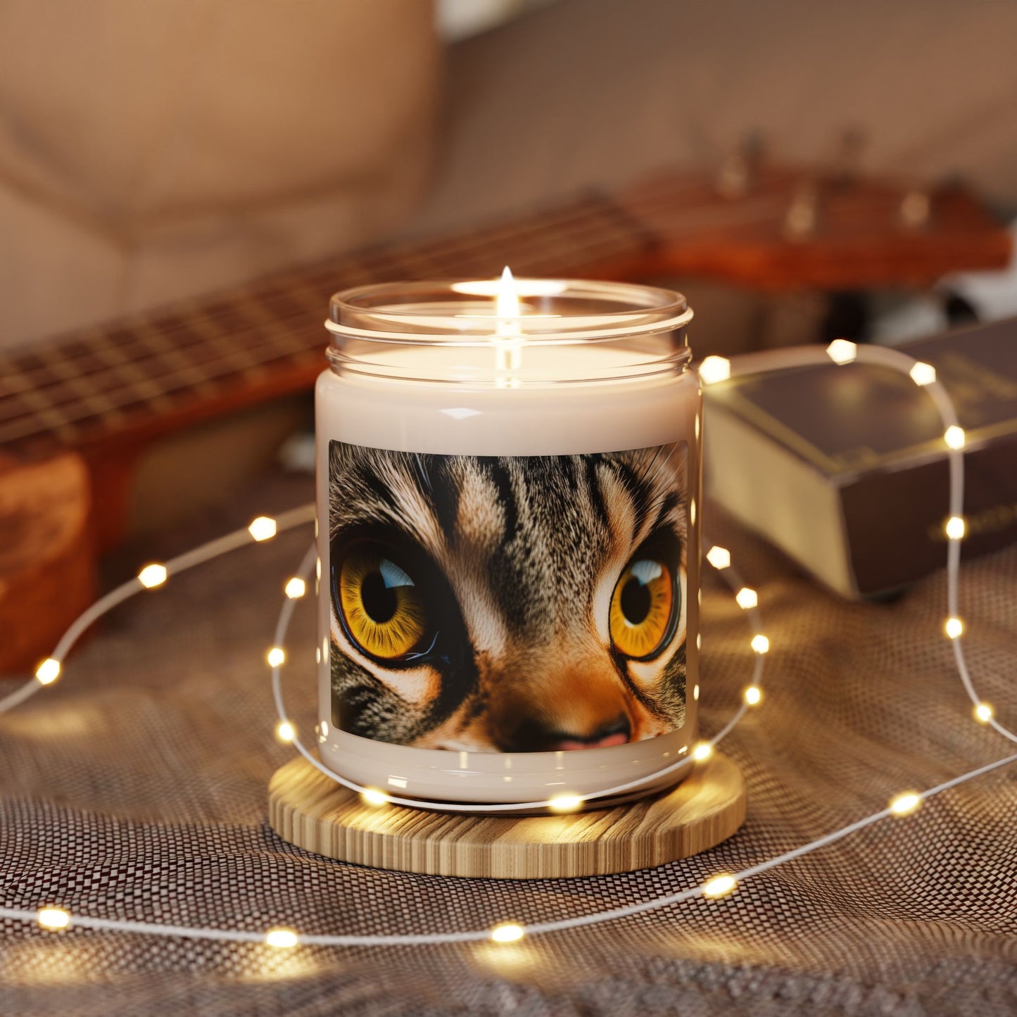 Close Up of a Cat's Eye- Scented Soy Candle, 9oz